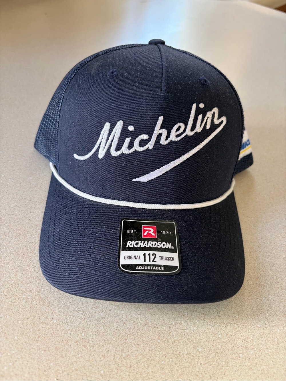 Michelin Navy Trucker Hat by Richardson